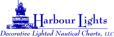 Harbour Lights Decorative Lighted Charts Logo